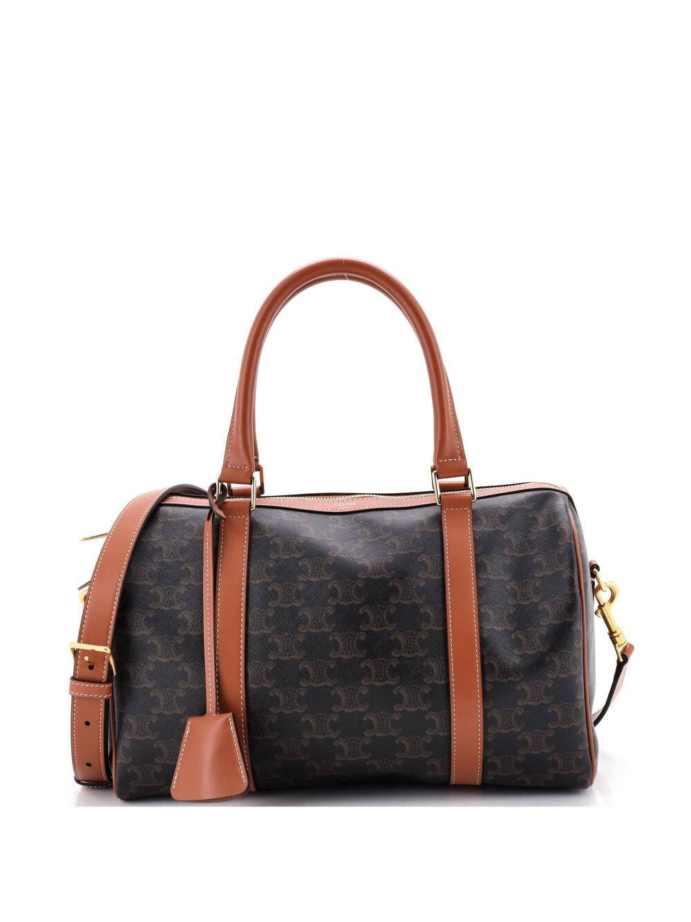 Celine Boston Bag Triomphe Coated #366637C18B